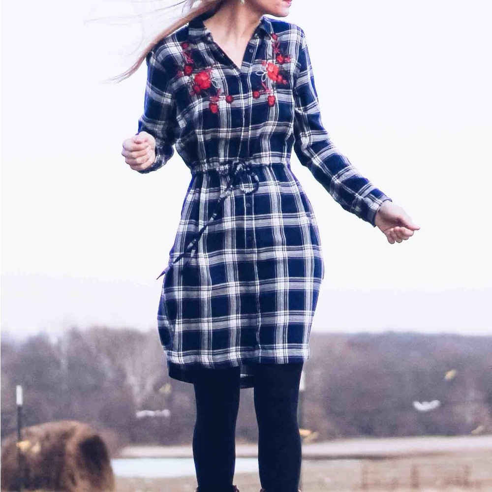 FLANNEL DRESS